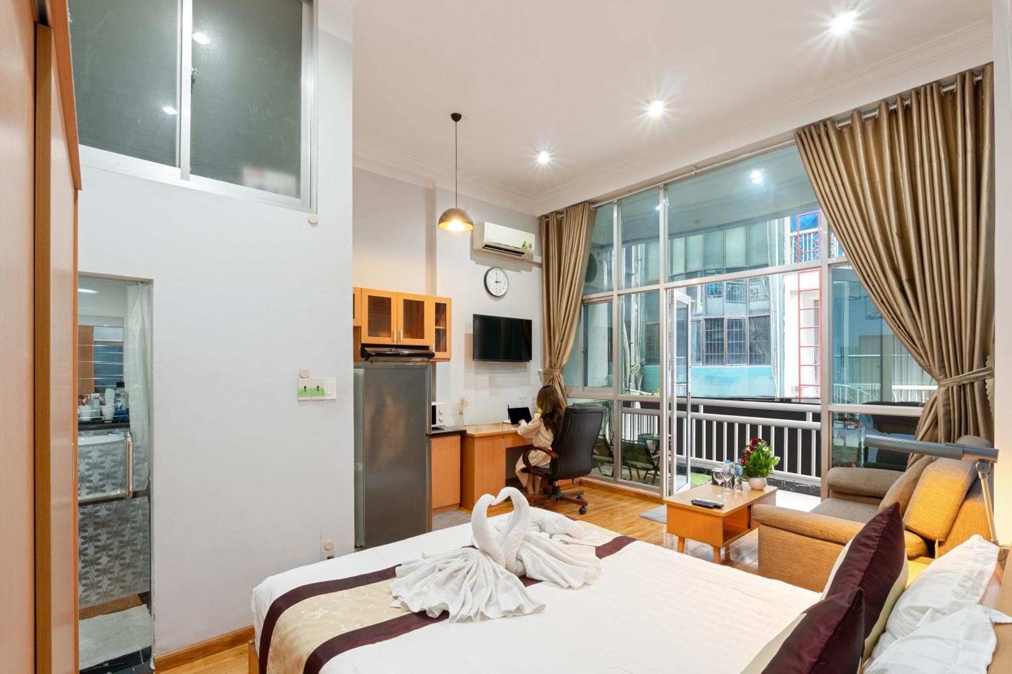Wa Garden Apartment & Hotel Ho Şi Min Exterior foto